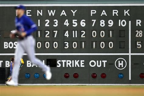 yesterdays blue jays score|Blue Jays @ Red Sox.
